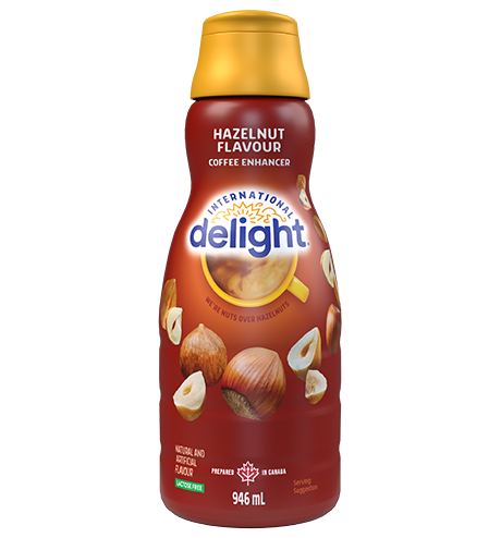 hazelnut coffee creamer
