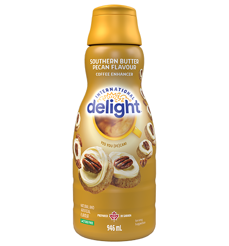 Southern Butter Pecan coffee creamer